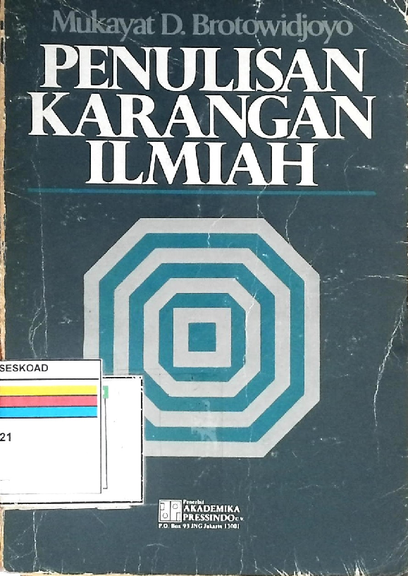 PENULISAN KARANGAN ILMIAH